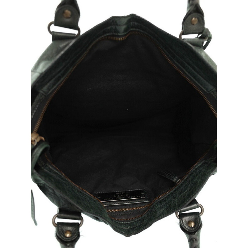 Balenciaga Leather City Shoulder The Bag - Picture 3 of 9